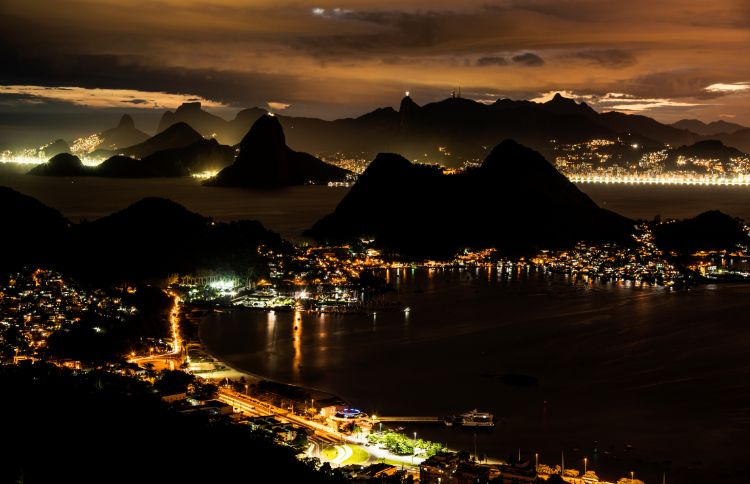 Passeio de Helicóptero Noturno Rio de Janeiro